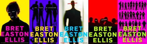 Bret Easton Eliis book covers